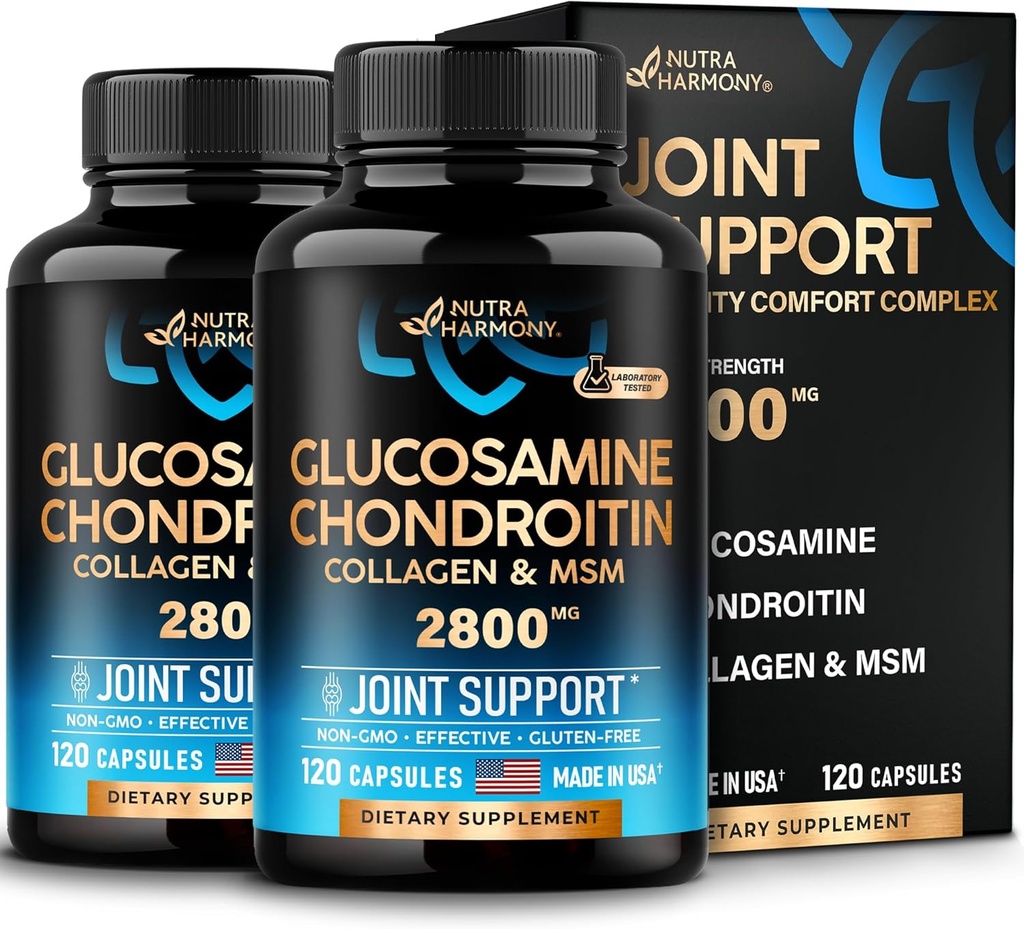 Γλυκοσαμίνη Χονδροϊτίνη MSM Collagen 