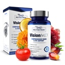 1MD Διατροφή VisionMD Eye Vitamin CARMIS - Συμπλήρωμα ματιών για ενήλικες - με OptiLut Lutein & Zeaxanthin - Υποστηρίζει Vision Health Care, Everyday Eye Strain, & Occasional Dry Eye - 30 Softgels