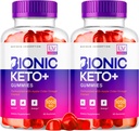 LIVORKA 2 Pack - Bionic Keto ACV Gummies, Vionic Keto Plus, Bionic Keto Plus Gummies, Keto Bionic Gummies, Bionic Keto ACV 1050MG, 60 Gummies ανά φιάλη για 60 ημέρες