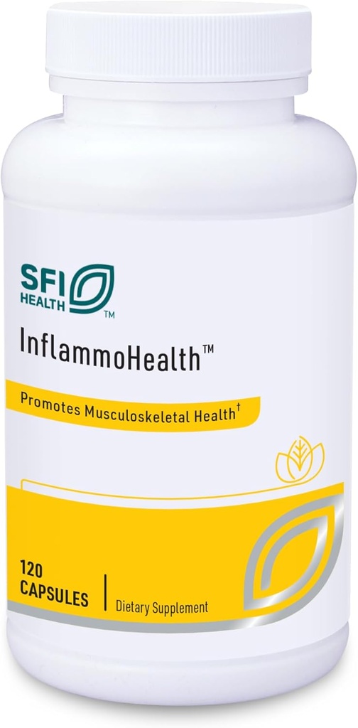 Klaire Labs SFI Health Advanced Inflammation Support - Hypoallergenic Formula with Boswellia, Stephania & Nettle (120 Capsules)