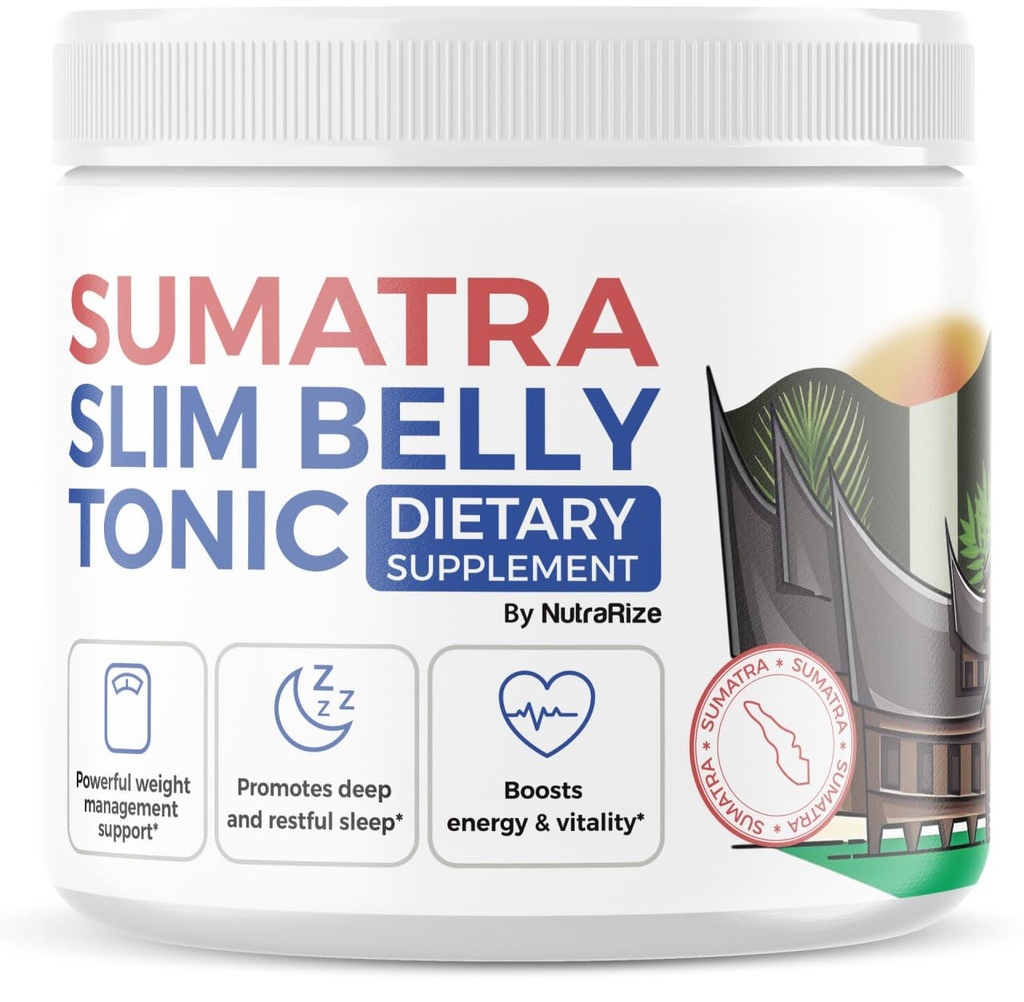 NutraRize Sumatra Slim Bely Tonic Powder - Συμπλήρωμα διατροφής, Παν-Φυσική Μέγιστη Δύναμη Σκόνη, Κριτικές (1 Συσκευασία)