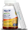 Equate Daily Fiber Gummies Dietary Supplement, 5g, Plant Based, 72 Count, 7 Day Pill Organizer Περιλαμβάνεται - 1 Συσκευασία