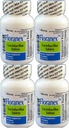 Floranex Probiotic 2 Million CFU, Lactobacillus Acidophilus για την υγεία του παχέος εντέρου, Γενόσημο για τη Lactinex, Ράφι Σταθερό Όχι Ψύξη, 50 δισκία ανά φιάλη, 4- Συσκευασία