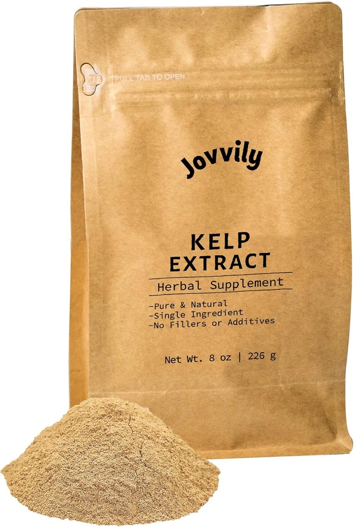 Kelp Extract Powder - 8 oz - Superfood - Δεν υπάρχουν πρόσθετα - Πάντα καθαρό