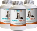 cat Urine Infection - CAT Urinary Health Formula - Support Bladder Health - Natural Complex - Cranberry Supplement for Cats - 3 Bottle (270 Treats)