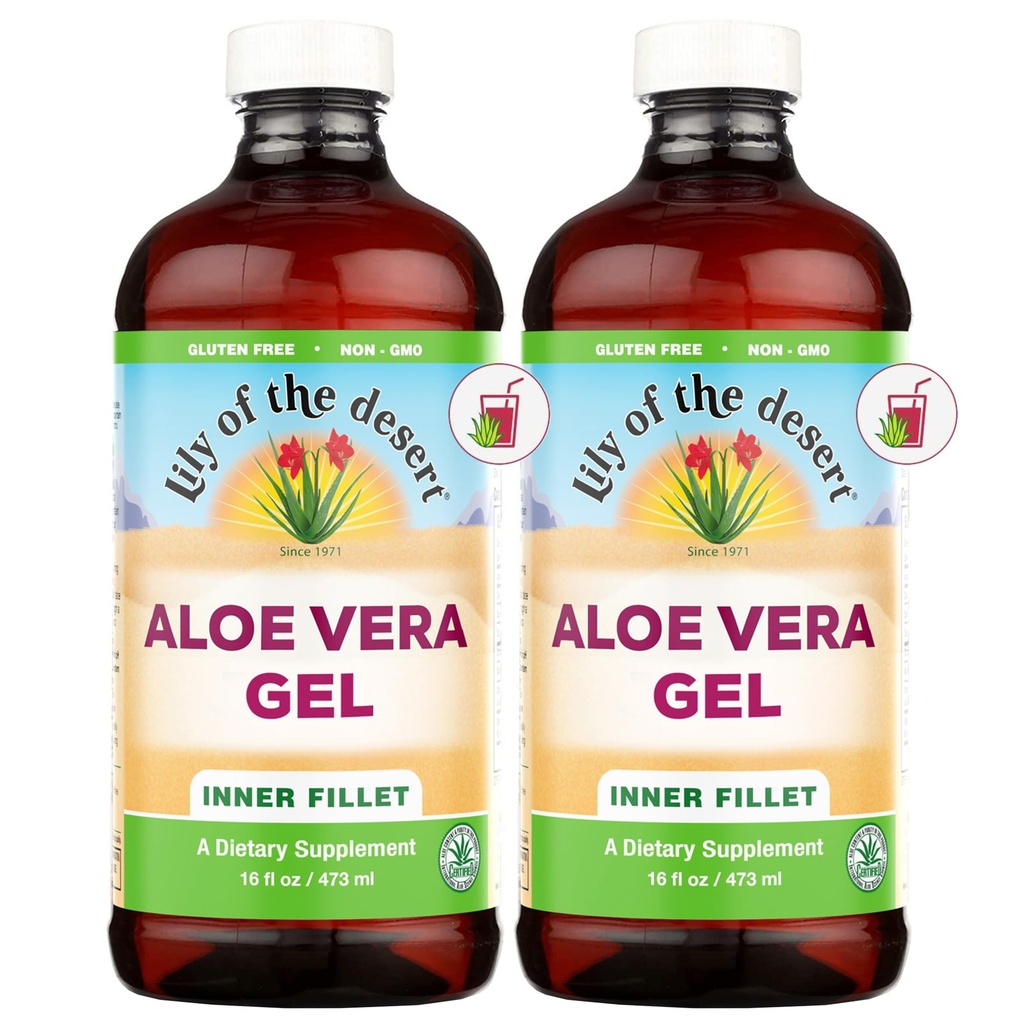 Lily of The Desert Aloe Vera Gel 16 oz (πακέτο του 2)