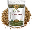 Organic Way St. John's Wort Cut & Sifted (Hypericum perforatum) - Herbal Tea 