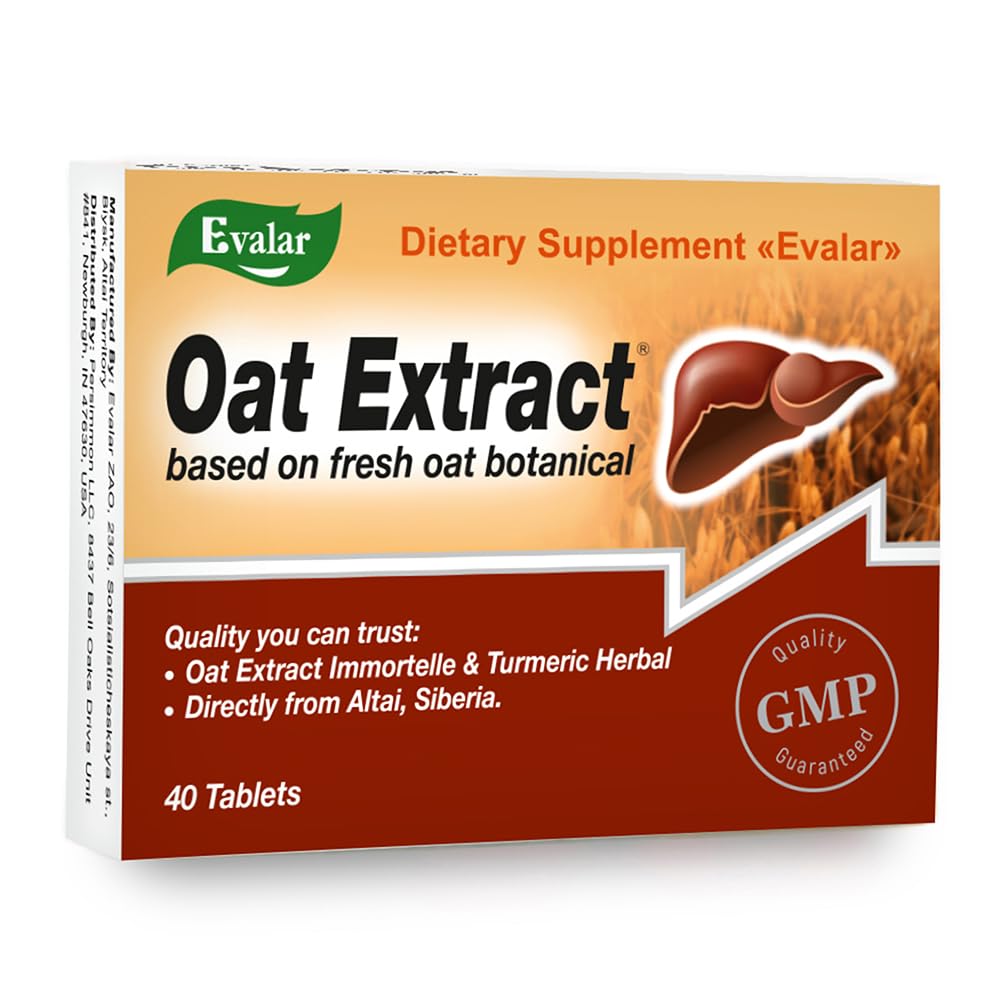 εκχύλισμα βρώμης Evalar Immortelle Turmeric Herbs Ovesol Siberian 40 Tabs