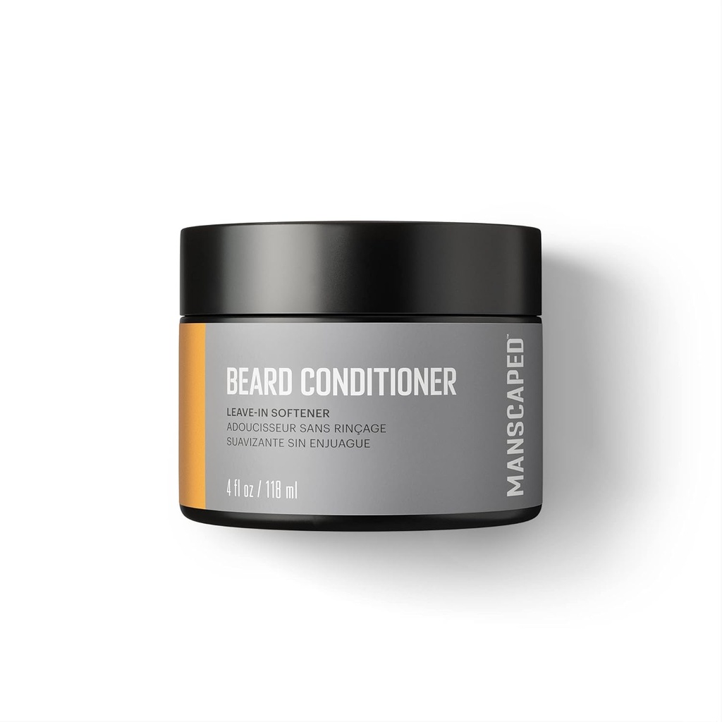 MANSCAPED® UltraPremium Beard Conditioner, Leave-in Αποσκληρυντής με Nourishing Oils και Αντιοξειδωτικά, Βούτυρο Καριτέ, Ευκάλυπτος, Λεβάντα, Hydrates Coconut Oil & Restores Moisture, (4 oz)