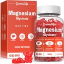 Τα 700mg Glycinate Gummies Μαγνήσιο Gummalife Enhance Relaxation, προσφέρουν ένα μείγμα Ωφέλιμων Θρεπτικών. Κάθε κουτί περιέχει 60 κόμητες (60 κόμητες, βατόμουρο)