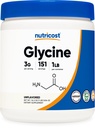 Nutricost Glycine Powder 1lb - Μη ΓΤΟ, Χωρίς γλουτένη