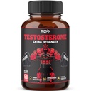 Συμπλήρωμα τεστοστερόνης για άνδρες με Ashwagandha, Tribulus, Ginseng & More - 11 βότανα - Υποστήριξη δύναμης - 60 κάψουλες Vegan 1 μήνα προσφοράς
