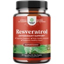 Youthful Trans Resveratrol Supplement - Resveratrol Κάψουλες με AMPK Activator για Κυτταρική Υγεία & Ζωτικότητα - AMPK Μεταβολικός ενεργοποιητής για την ενίσχυση του μεταβολισμού & Κυτταρική απόδοση - 60 Μέτρα