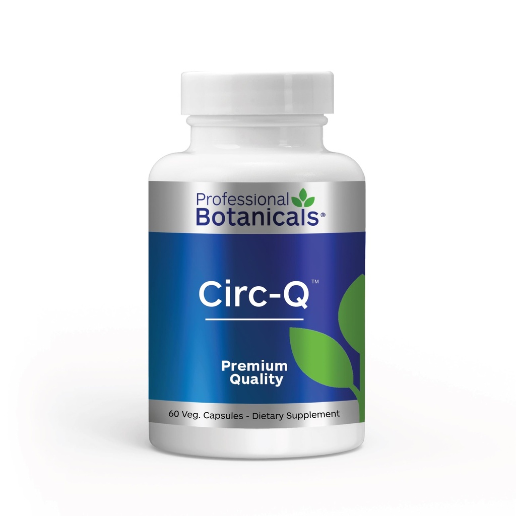 Professional Botanicals Circ-Q - Υποστήριξη για την κυκλοφορία του αίματος και Συμπλήρωμα για την υγεία των λαχανικών - 60 κάψουλες λαχανικών