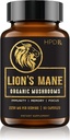 HPD Rx Mane Mushroom Extract Κάψουλες Φυσικό Nootropic, Υποστηρίζει Μνήμη & Εστίαση, Ανοσία Booster - Potent Mushroom Συμπλήρωμα 
