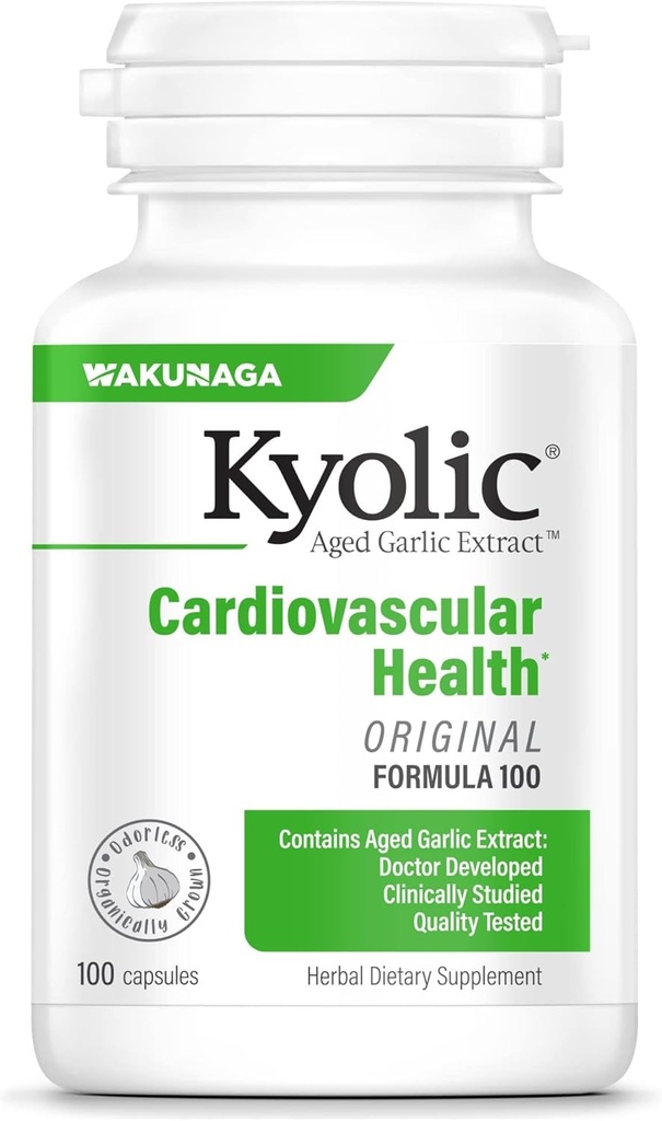 Kyolic Aged Garlic Extract Formula 100, Cardiovascular