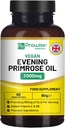 Vegan Evening Primrose Oil 2000mg with Vitamin E & B6 – 60 Vegan Softgels| Pure Cold Pressed I 180mg GLA per Capsule I Women's Health I Premium Quality I by Prowise Healthcare