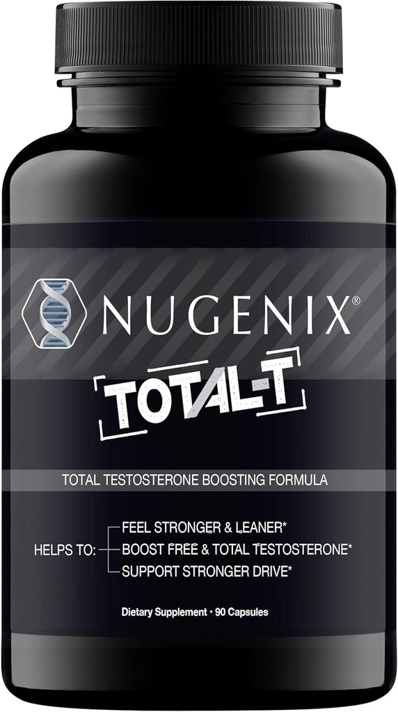 Nugenix Total-T - Free and Total Testosterone Booster, 90 Count