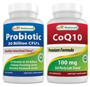 Best Naturals Probiotic 10 Strains & 30 δισεκατομμύρια CFU & COQ10 100 mg