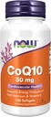 NOW Supplements, CoQ10 50 mg, Pharmaceutical Grade, All-Trans Form produced by Fermentation, 100 Softgels