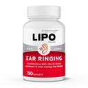 LIPO Ear Ringing Relief Supplement - Relief for Ringing Ears - Clinically Studied Lemon Bioflavonoids with Vitamins C, B1, B2, B6, B12, & Calcium for Daily Ear Health Support - 150 Caplets