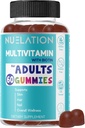 Άνδρες & Γυναίκες Πολυβιταμίνες Gummies. Μια καλά στρογγυλεμένη καθημερινή gummy πολυβιταμίνες με Biotin 5000 mcg. Μη ΓΤΟ, 60 κόμης, 30 υπηρέτες. Πολυ Βιταμίνη για ενήλικες για Ανοσολογική Υποστήριξη, Συνολική ευεξία