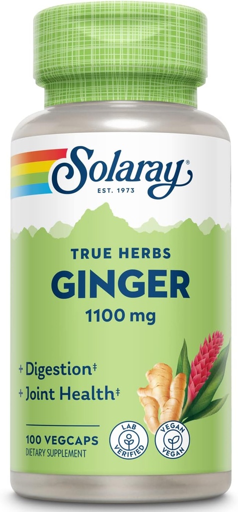SOLARAY Ginger Root 1100mg 