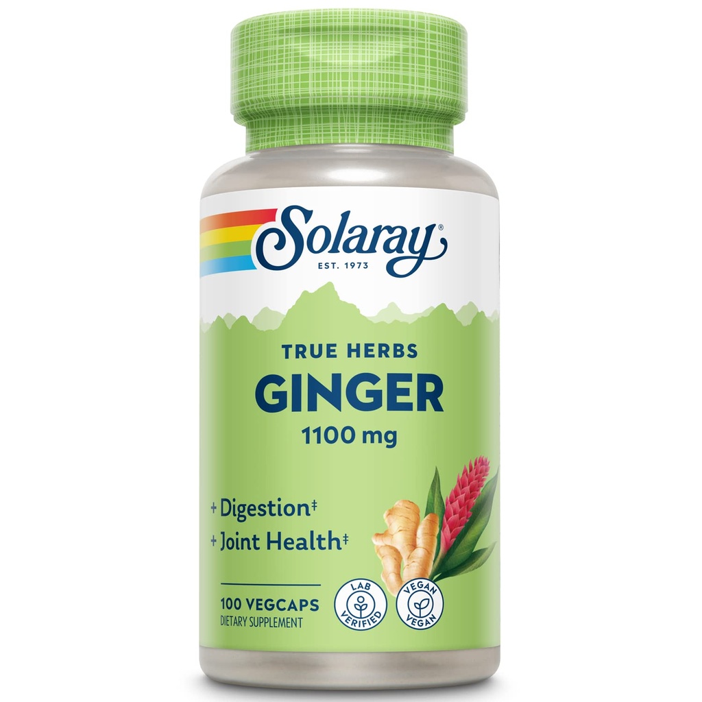 SOLARAY Ginger Root 1100mg 