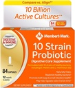 Members Mark 10 Strain Probiotic (84 ct.)
