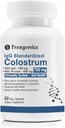 Trexgenics Colostrum 750 mg, 20% IgG, 60% Πρωτεΐνες, Ανοσία, Υποστήριξη για την Υγεία των Ούρων Χορτοφαγικά & Μη ΓΤΟ (60 Veg Κάψουλες) (Pack of 1)