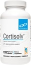 XYMOGEN Cortisolv Cortisol Supplement - Ashwagandha συμπλήρωμα με L Theanine για την υποστήριξη Υγιή επίπεδα Cortisol, ενέργεια, χαλάρωση και ψυχική σαφήνεια (120 κάψουλες)