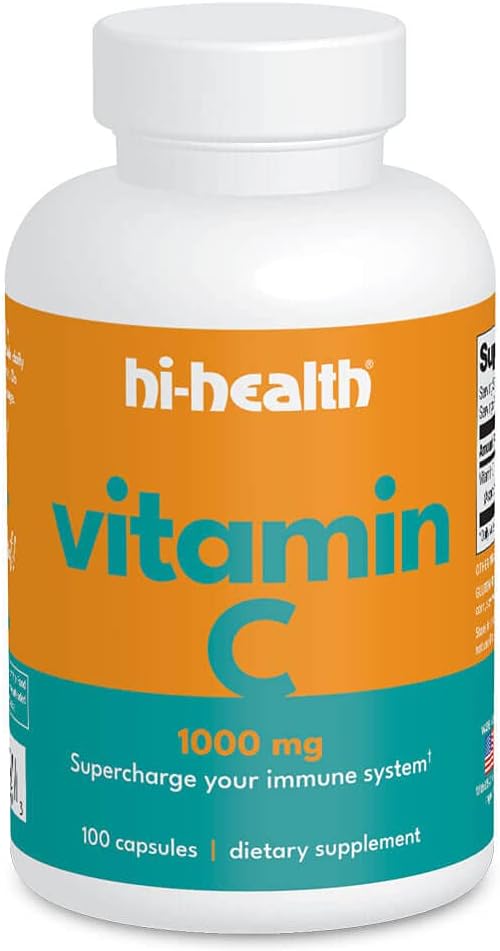 Hi-Health Βιταμίνη C 1000mg με Rose HIPS (100 κάψουλες)