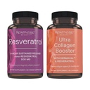 Reservage Resveratrol & Ultra Collagen Booster - Resveratrol & Collagen Κάψουλες για υποστήριξη κυττάρων & δέρματος - Χαρακτηριστικά Dermaval - 60 κάψουλες, 90 Ultra Collagen Booster Κάψουλες