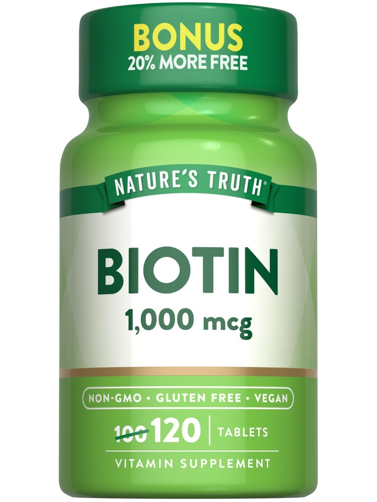 Nature's Truth Biotin 1000mcg 