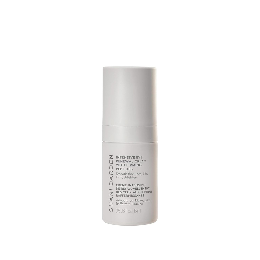 SHANI DARDEN Εντατική κρέμα ανανέωσης ματιών, Hydrating Under Eye Cream for Dark Circles, Fine Lines, Wrinkles & Crows Feet with Niacinamide, Shea Butter & Ceramide, Crease-Free & Makeup-Ready, 0.50 fl oz