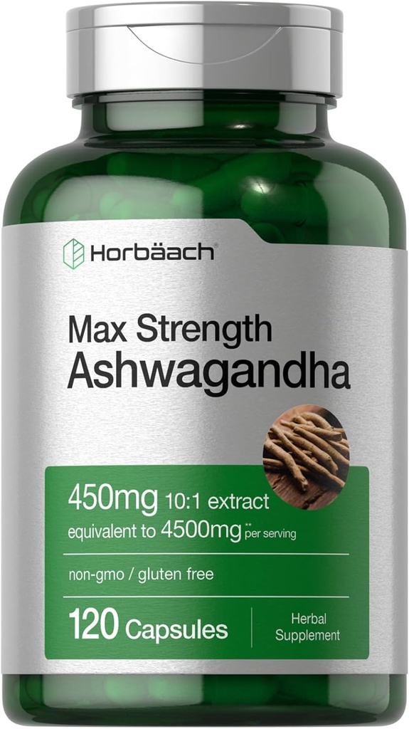 Horbäach Ashwagandha συμπλήρωμα 