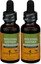 Herb Pharm Certified Organic Intestinal Soother Liquid Herbal Formula with Turmeric Extract - 1 Ουγγιά (FIS01) (Συσκευασία του 2)