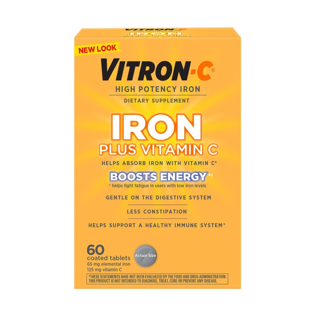 Vitron- C Πολυβιταμίνη Δισκίο 63736012301 1 Φιάλη, 60 ανά φιάλη