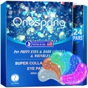 Eye Gel Pads (24 Pairs) - Κάτω Eye Patches for Puffy Eyes, Wrinks, Dark Circles, Natural Collagen Eye Gels, Under Eye Mask Patches for Face to Soothe Puffy, Eye Sags