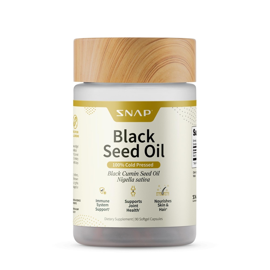 Συμπληρώματα Black Seed Oil Κάψουλες – 100% Cold Pressed Organic Nigella Sativa – Υποστηρίζει την Ανοσολογική Υγεία, το Detox, το δέρμα, τα μαλλιά, αρθρώσεις & συνολική ευεξία – 90 Softgels
