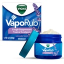 Vicks VapoRub, Lavender Scent, Cough Suppressant, Topical Chest Rub & Analgesic Aintment, Medicated Vicks Vapors, Relief from Cough Λόγω του κρύου, Aches & Pains, 1,76oz