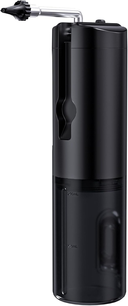 Αδιάβροχο εργαλείο καθαρισμού αυτιών με οθόνη LED, επαναφορτιζόμενο ηλεκτρικό σύστημα άρδευσης αυτιών USB, ασφαλές και αποτελεσματικό ηλεκτρικό εργαλείο καθαρισμού αυτιών