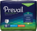 Prevail Daily Protective Εσώρουχα - Unisex Ενηλίκων Ακράτεια Εσώρουχα - Disposable Adult Diaper for Men & Women - Maximum Absorbency - Large - 18 Count (Pack of 4)