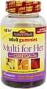 Nature Made Multi for Her Plus Omega-3 Adult Gummies, 90 Count