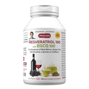 ANDREW LESSMAN Resveratrol-100 EGCG 100mg - 180 κάψουλες - Δύο φυσικά επιφανειακά αντιοξειδωτικά, χωρίς αλκοόλ ή καφεΐνη.