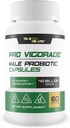 Probiotic Vigorade - Pro Vigorade αρσενικές προβιοτικές κάψουλες - Ανδρική υποστήριξη υγείας Προβιοτική Φόρμουλα - Υποστήριξη κόκκων - Φυσική ανοσοποιητική υποστήριξη - 40 δισεκατομμύρια CFU της Premium Υγεία που υποστηρίζει τα προβιοτικά