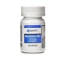 Reliable 1 Meclizine HCL 12.5mg 100 Caplets (3 Bottles)