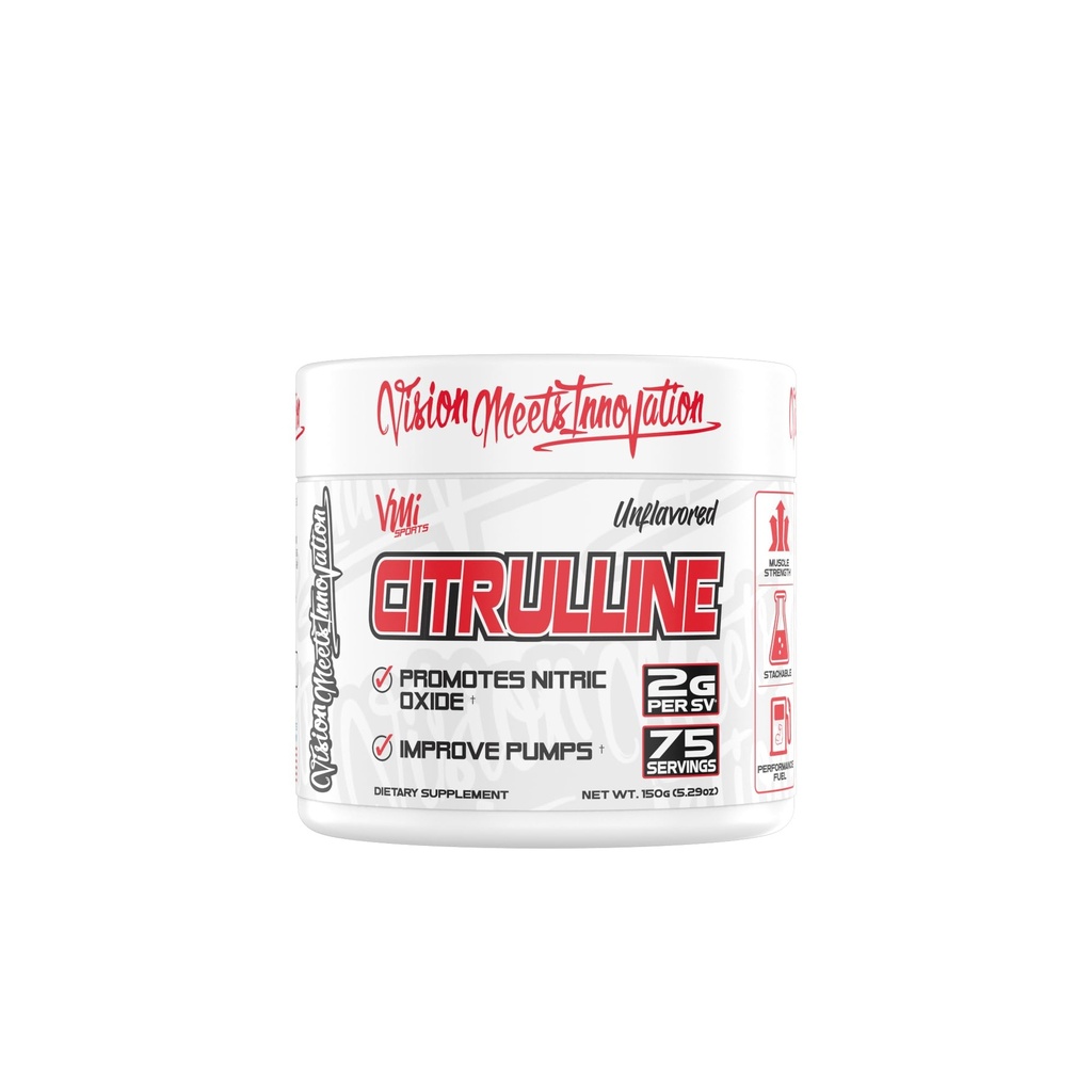 VMI Sports Κιτρουλλίνη Άγευστη σκόνη Pure L-Citrulline 
