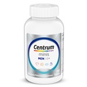 Centrum Minis Silver Πολυβιταμίνη για Άνδρες 50 Plus, Multivitamin / Multimineral συμπλήρωμα, Βιταμίνη D3, B-βιταμίνες και ψευδάργυρος, μη ΓΤΟ συστατικά, υποστηρίζει τη μνήμη και τη γνώση σε ηλικιωμένους ενήλικες - 280 Ct