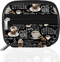 Serfeymi Weekly Travel Pill Organizer Pill Case for Purse with Removed 7 Day Pill Box, Fashionable Travel Medicine Organizer Pill Container for Medicine, Vitamin, Συμπλήρωμα - Black 02